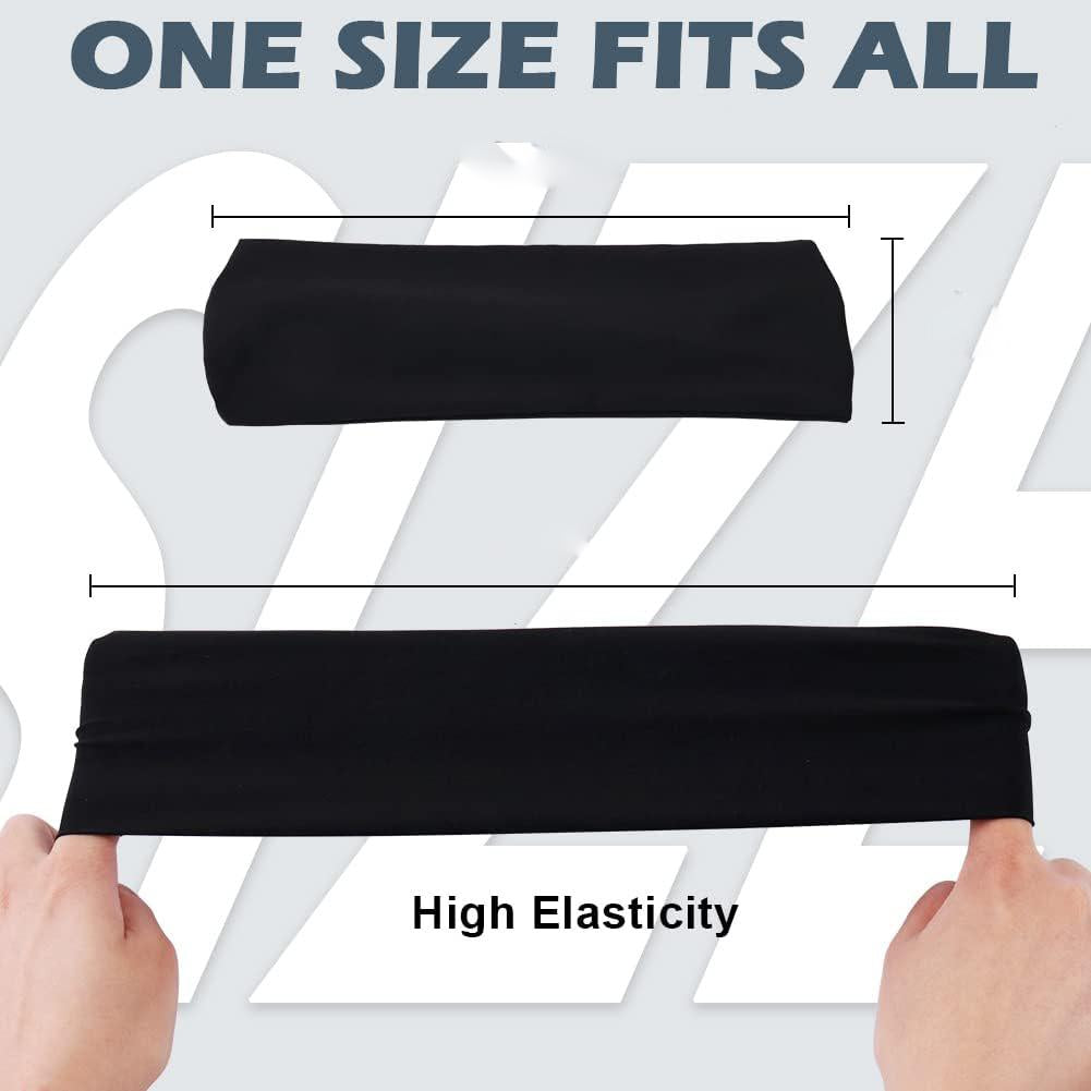 5-Piece Sweatband & Headband Set