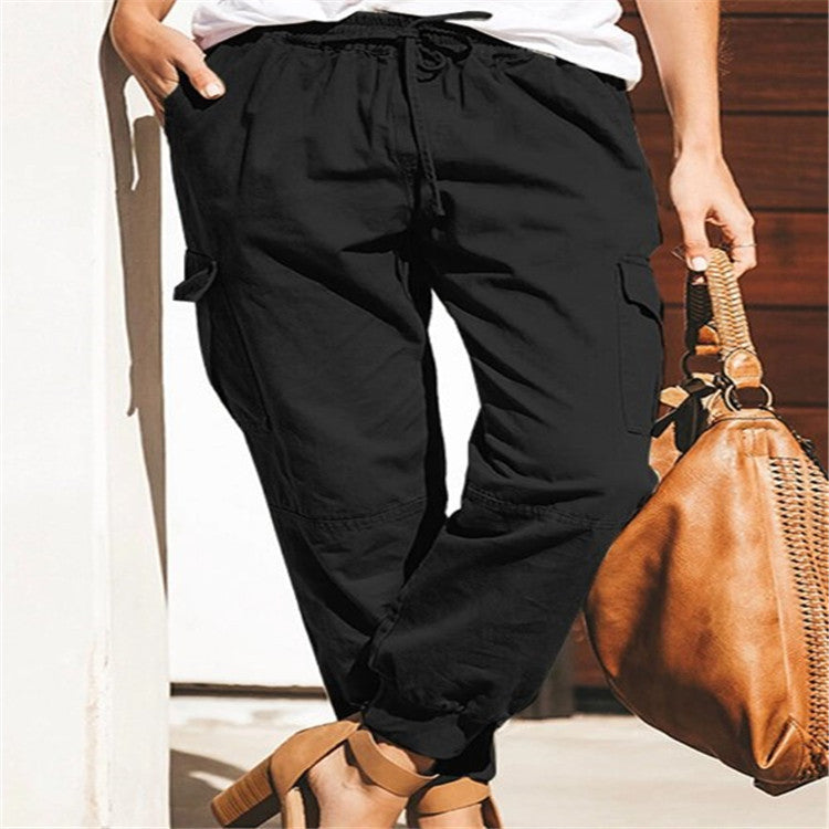 Elastic-Waist Jogger Pants
