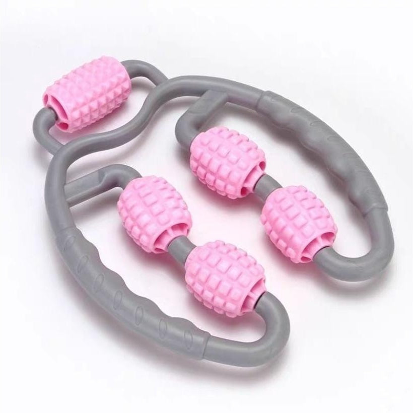 4-Wheel Trigger Point Massage Roller