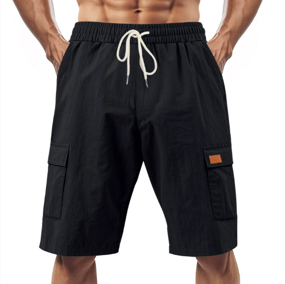 Men's Linen Drawstring Shorts