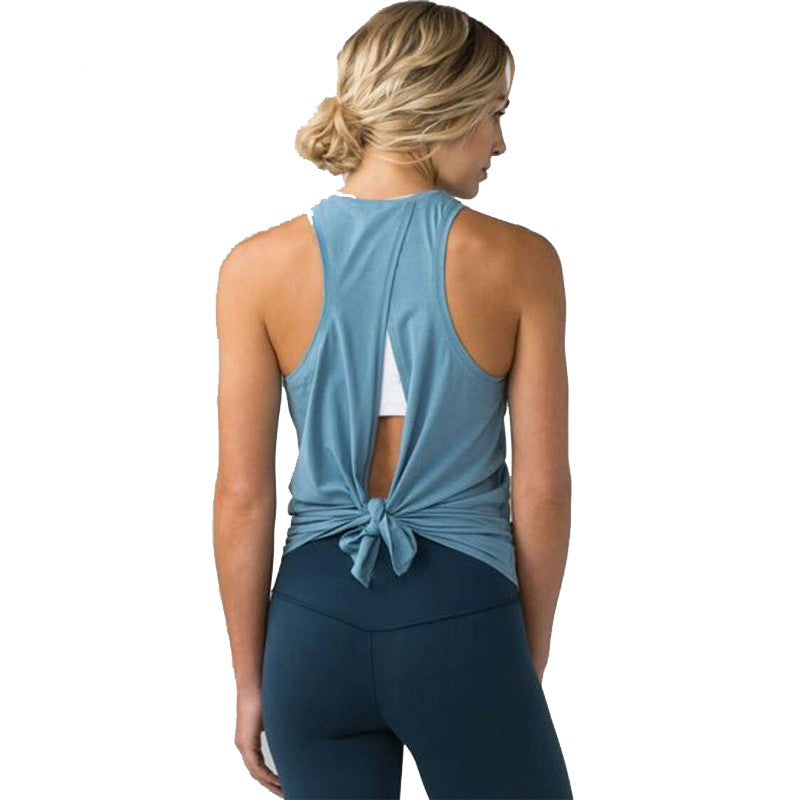 Backless Yoga Tank Top