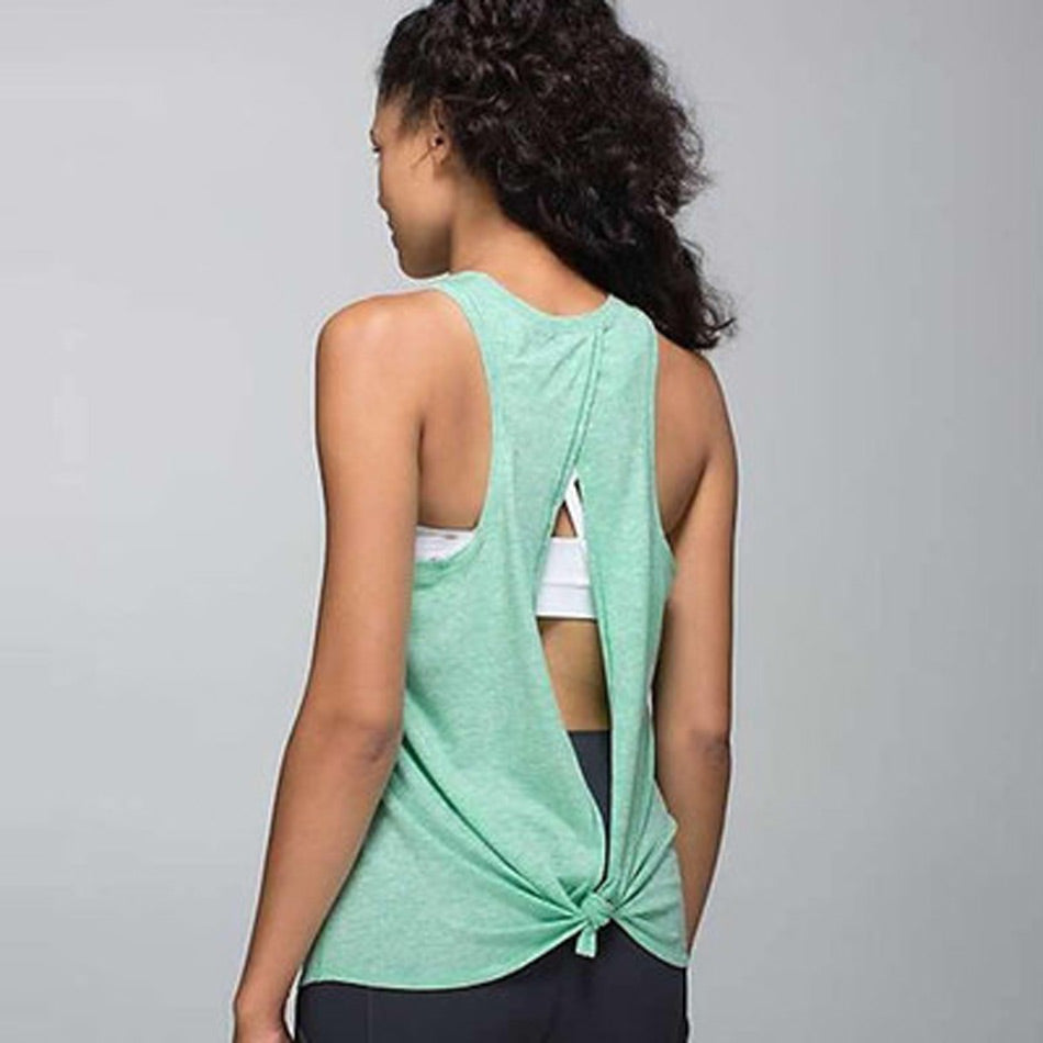 Backless Yoga Tank Top